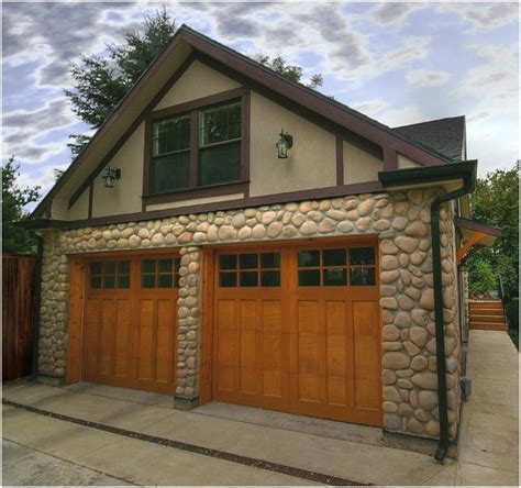 tudor style detached garage